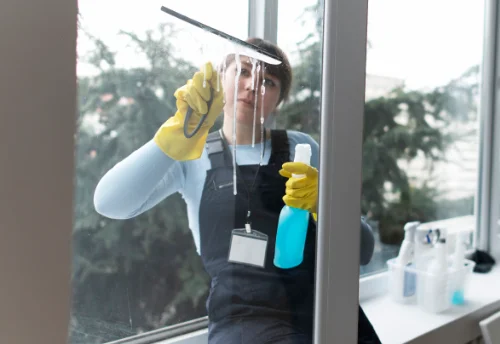 Nettoyage de vitres intérieures et extérieures à Biziat